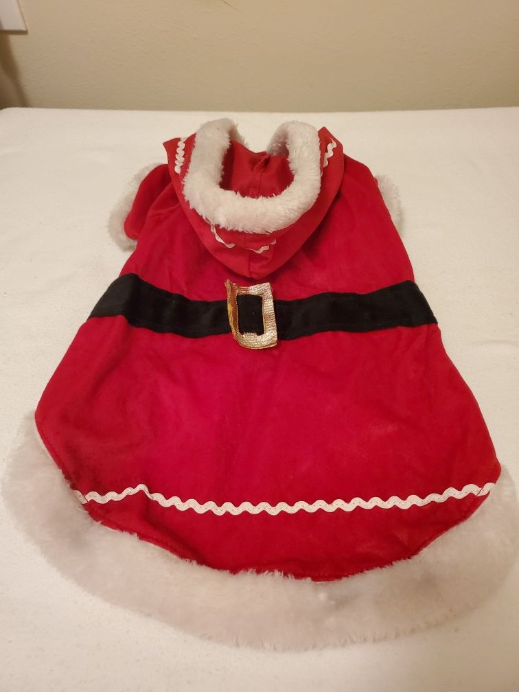 Dog Costume - Santa coat for medium dog