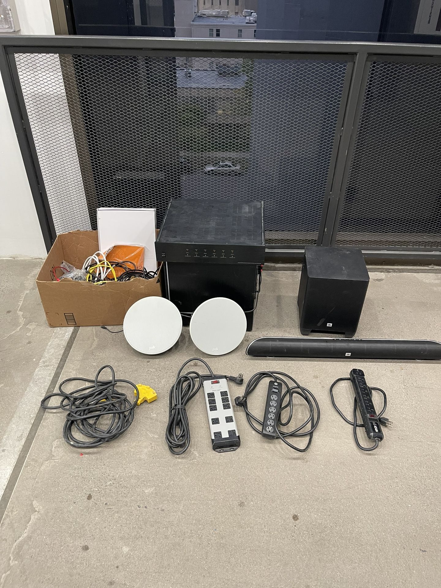 Home And TV Speakers & Misc Cables