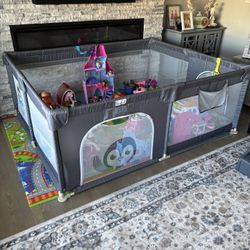 Lil Penny Play yard - Gently Used  72 X60x27