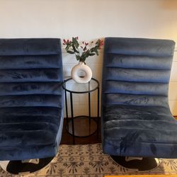 Set Of Two MCM Chairs