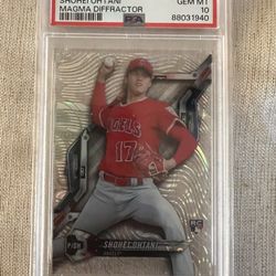 Topps High Tek Shohei Ohthani ROOKIE PSA 10 POP 33