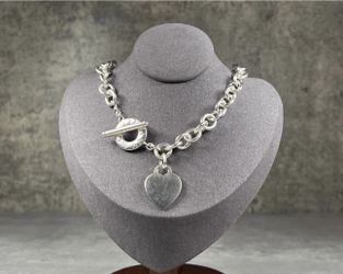 Tiffany’s Heart Tag Toggle Necklace