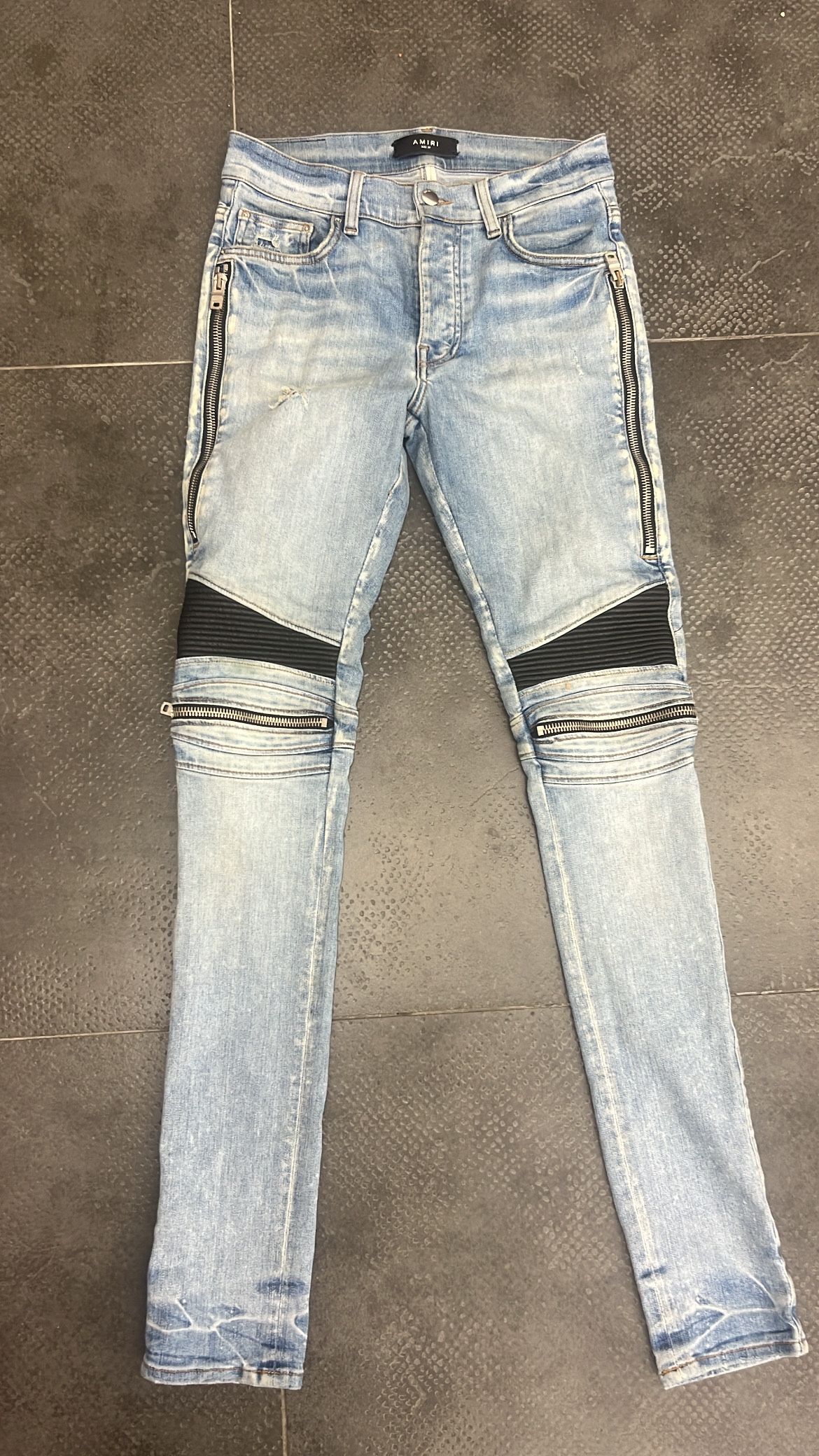 Amiri Mx2 biker jeans in classic indigo size 29 for Sale in