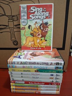 Children's Educational DVD Lot