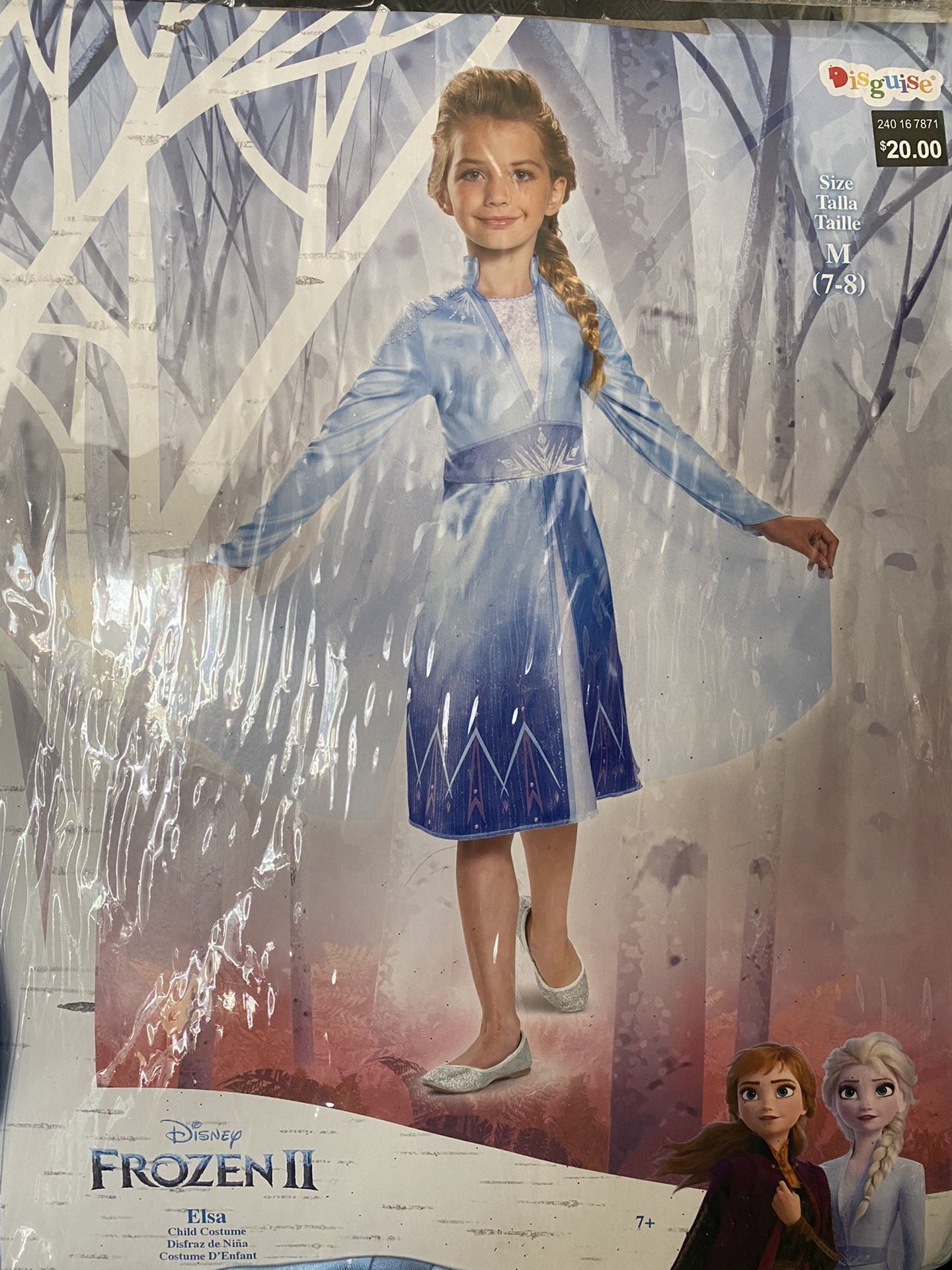 NEW ELSA COSTUME NEVER OPENED
