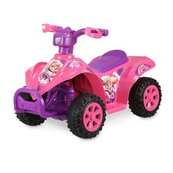 Licensed Paw Patrol Skye 6V Battery Powered Ride on ATV for Children Ages 2-5 Years Old, Pink