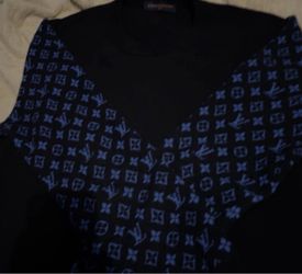 Louis Vuitton Monogram Mix Cashmere Crewneck Sweater