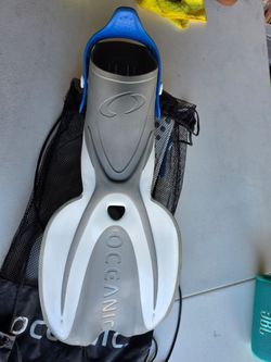 Oceanic Scuba Diving Fin with Mesh Bag