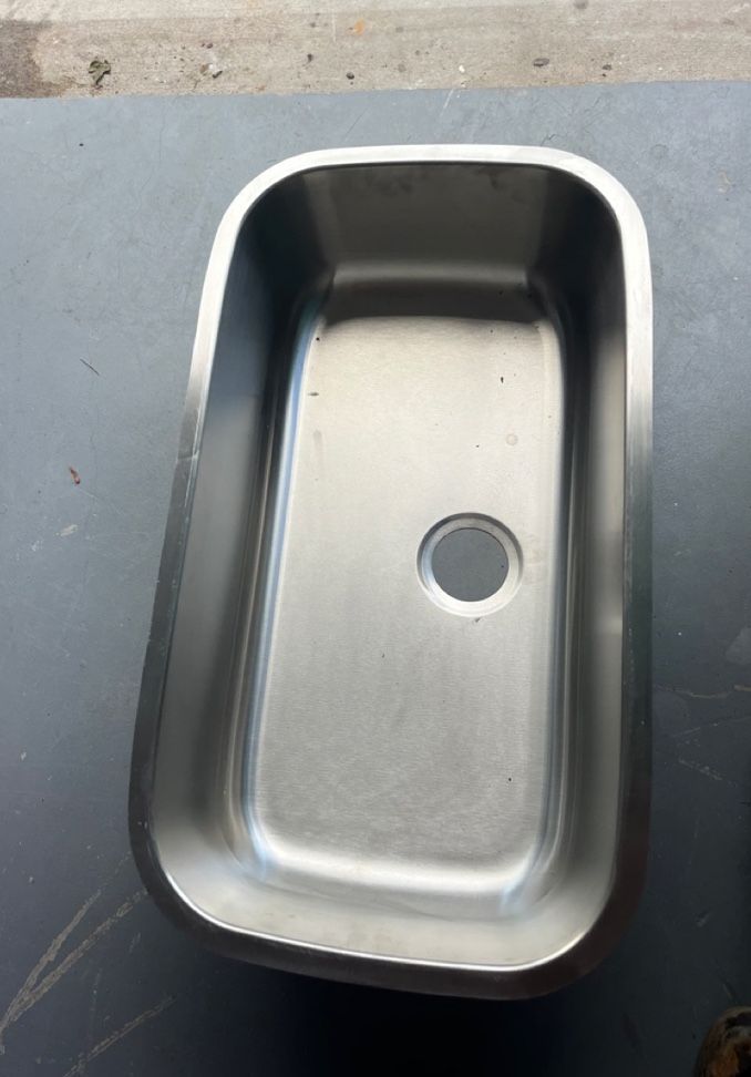stainless steel sink