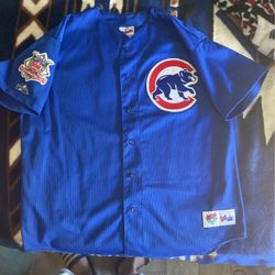 Vintage 90s Majestic Chicago Cubs Sammy Sosa Jersey