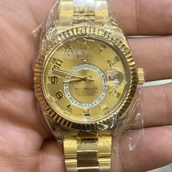 Rolex 18k Skydweller Full Set Yellow Gold We Buy Watches  Gold Silver Platinum Palladium Copper Rings Coins Currency Scrap Diamonds Jesus 