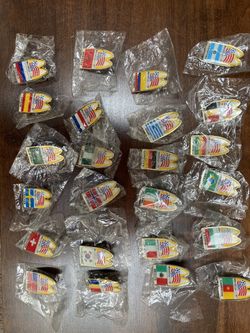 McDonalds 1994 World Cup Soccer Pin Set