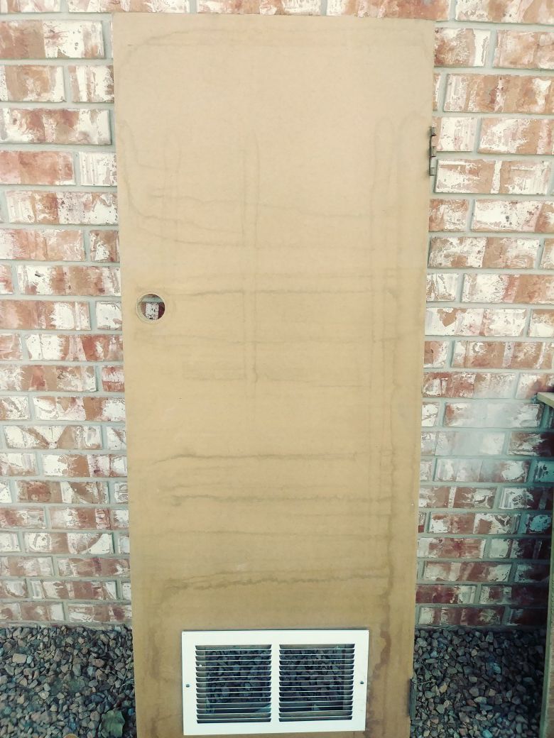 Heater/water heater closet door 24×65 5/8