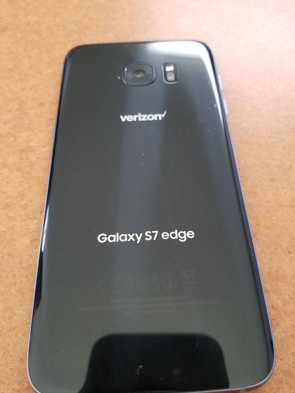 Black Onyx Samsung Galaxy S7 Edge 32gb Factory Unlocked For Any Cell