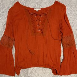Size M Flowy AE Top