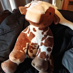 JUMBO Build A Bear Highland Cow 