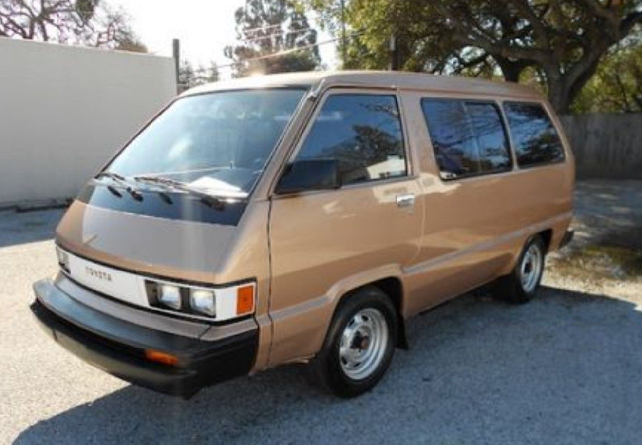 Classic 1986 Toyota Van wagon