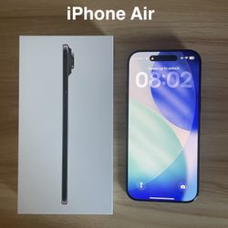iPhone Air 256 GB space Black - Unlocked - Like New