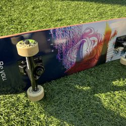Brand New Skate Deck Complete  (8 Inches) With Blacksmith Trucks And New Wheels And Bearings 