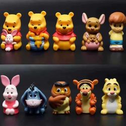 Winnie The Pooh 10 Piece Figures 