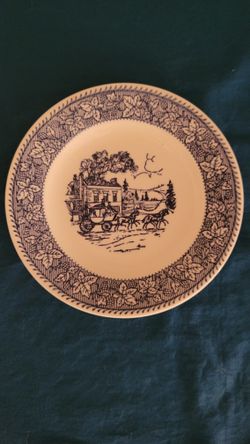 Vintage Laughlin International Bread Dessert Plate