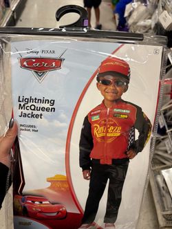 Disney Pixar Cars Lightning McQueen Kids Jacket & Hat
