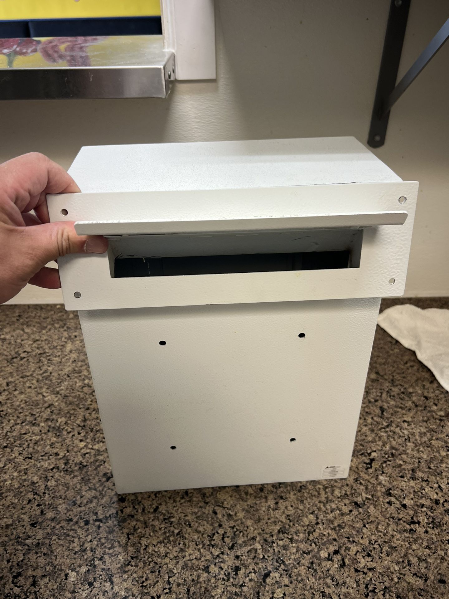 Door Mount Drop Safe
