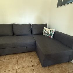 Nice IKEA FRIHETEN Sleeper Sofa Grey
