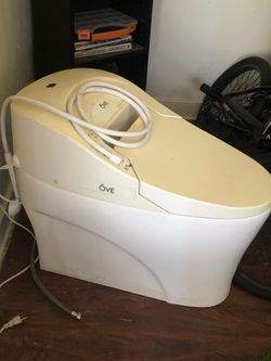 Toilet with remote