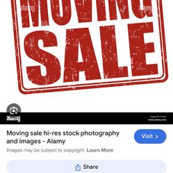 Moving Sale 