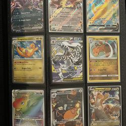 Pokemon cards Illustration and Ultra rares