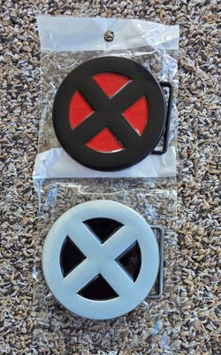 New X men belt buckle Xmen buckle choose color. SHIPPING AVAILABLE
