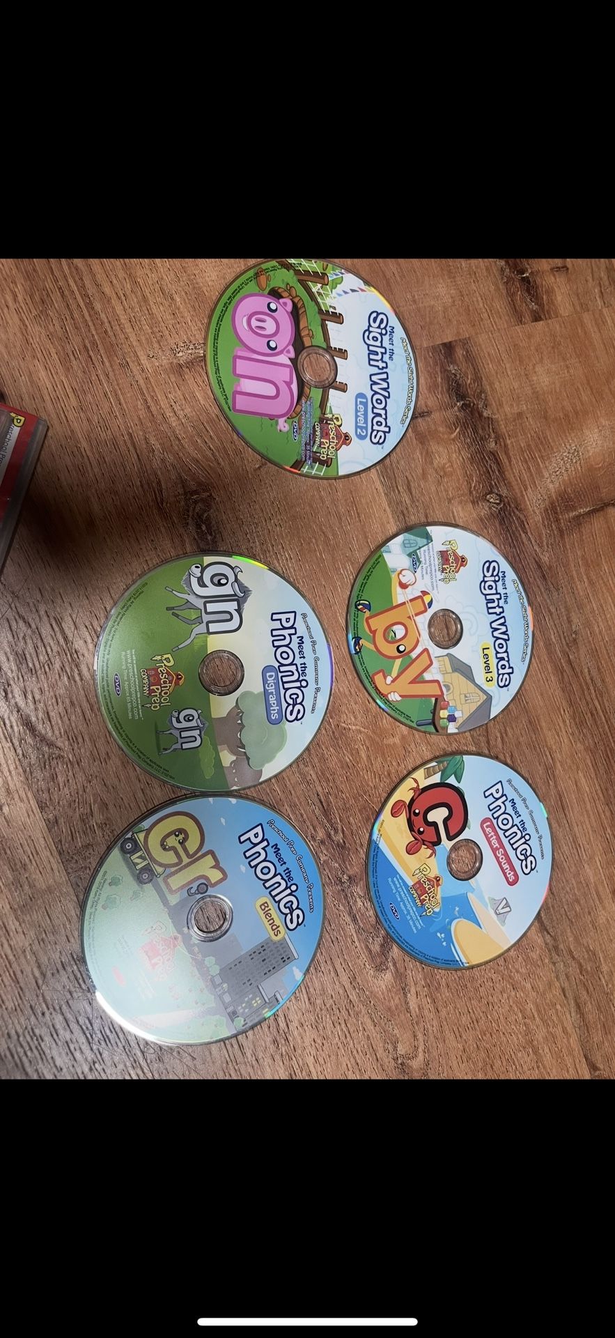 Leapfrog phonics DVDs