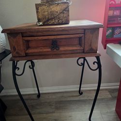 Wooden Night Stand Set Of 2