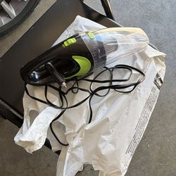 Small car, vacuum cleaner