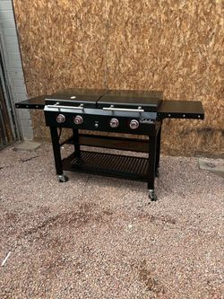 Cabela 4-Burner Grill and Griddle Combo