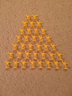 Transformers Risk Game Parts!!! Yellow Robots!!!