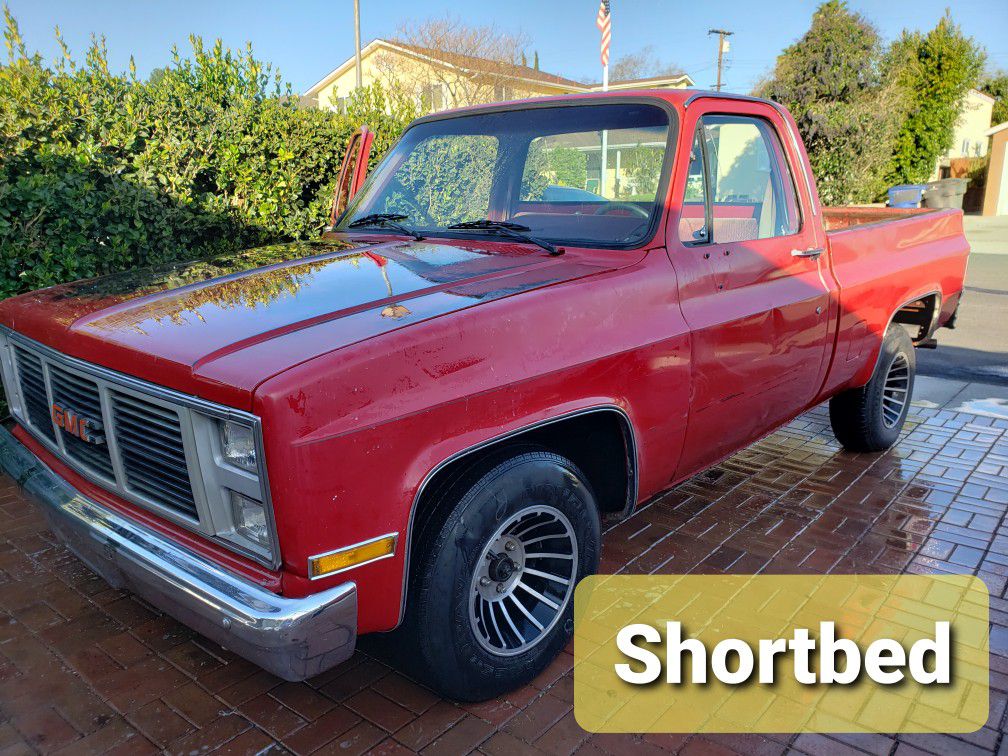 87 C10 shortbed. Selling whole truck not for parts