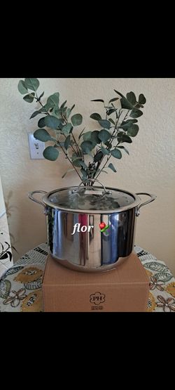 OLLA DE 9 QT CLÁSICA DE ACERO INOXIDABLE PRINCESS HOUSE 🌻