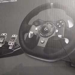 G920 steering wheel and pedals 