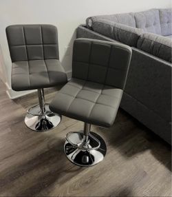 GREY BARSTOOLS 🩶🛋️🩶