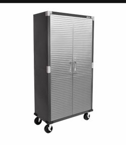 Seville Classics UltraHD Storage Cabinet, 36" W x 18" D x 72" H Brand New In Box