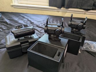 Red dots airsoft optics