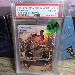 Pokemon PSA 10 Kiawe