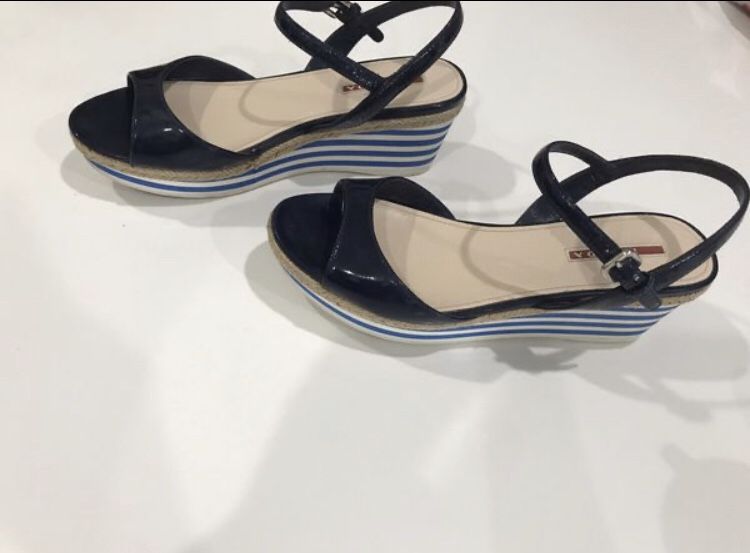 Prada Wedge Size 7