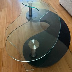 Glass Coffee Table - gorgeous Piece! ON SALE