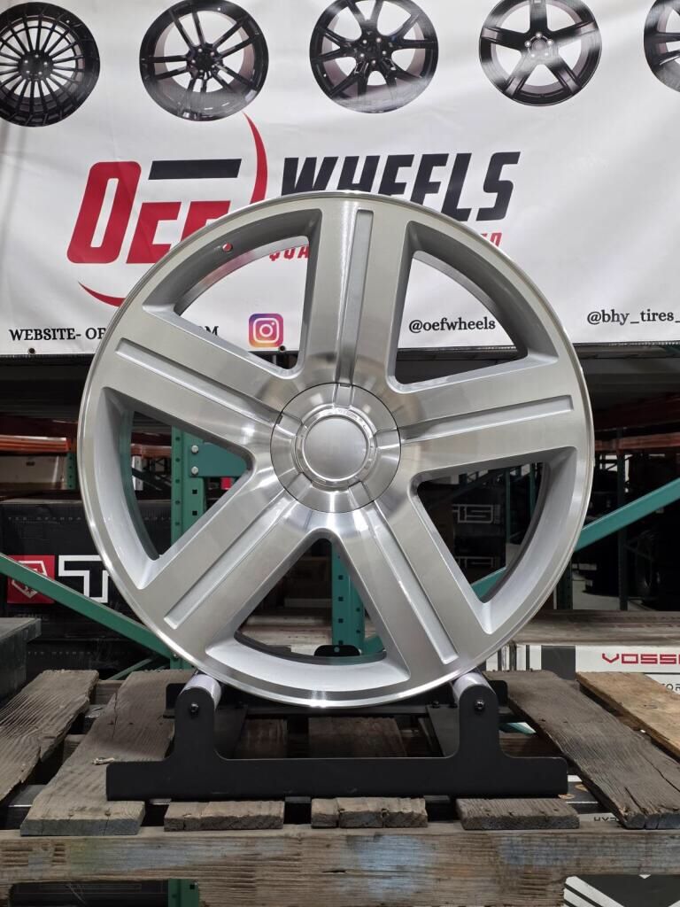 New OEF Chevy C03 Replica Texas (26x10) (Escalade, Tahoe, Silverado, Sierra) ($1499/Set)