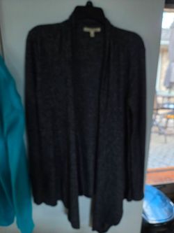 Dark grey cardigan. Sz lg