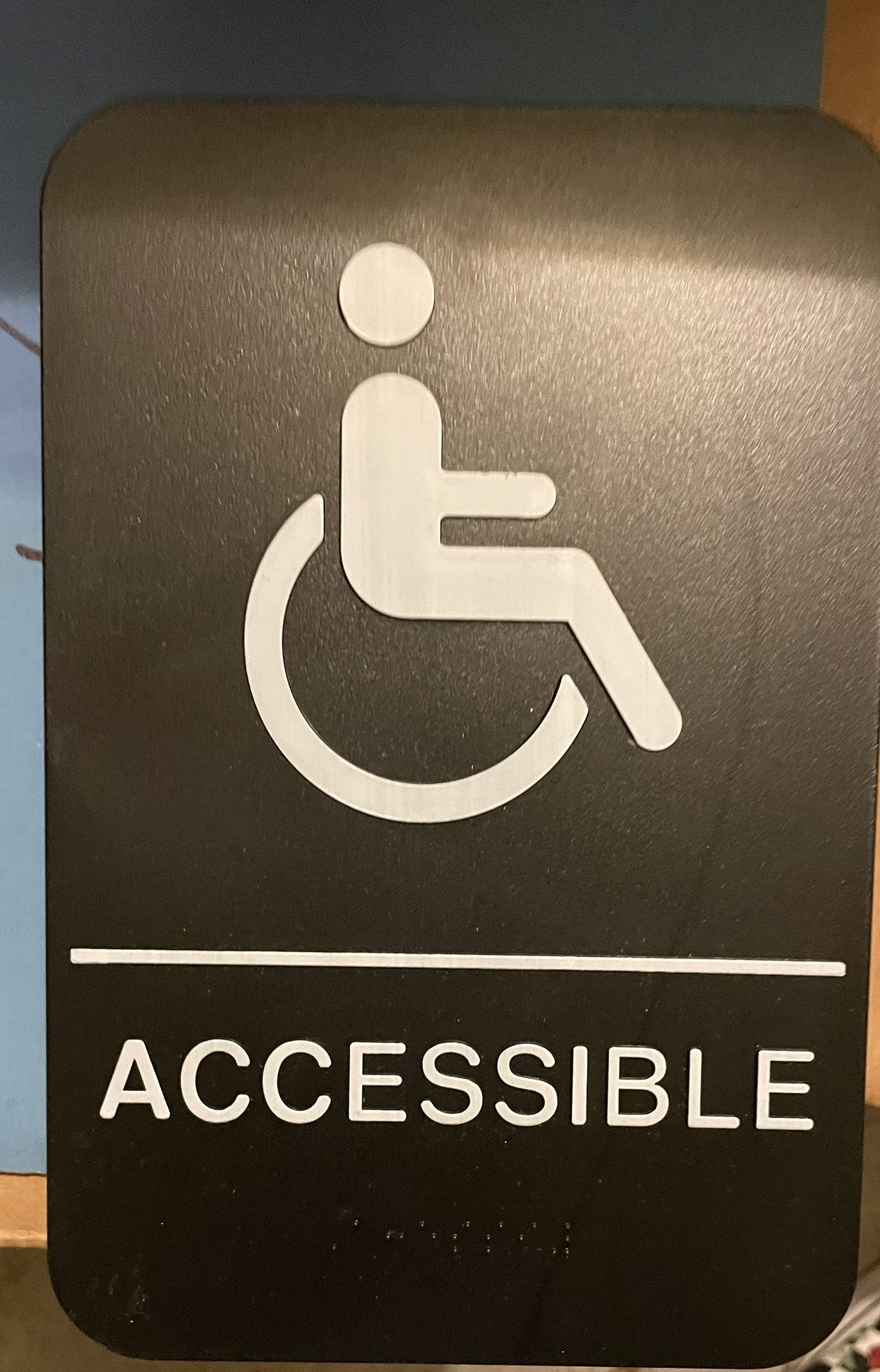 Accessibility Sign 