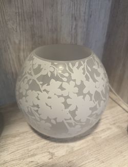 Table Lamp Cherry Blossoms White
